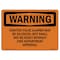 Signmission OSHA Warning Sign, 5" Height, 7" Width, Verified False Alarms May Be Silenced But, Landscape OS-WS-D-57-L-12447 - alternate 1